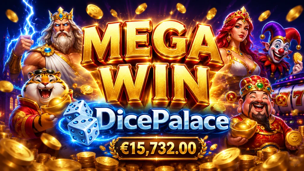 Machines à sous et jeux en direct de DicePalace