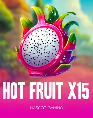 Hot Fruit X15 (Mascot Gaming) sur DicePalace